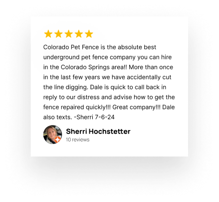 A Testimonial About Colorado Pet Fence For Broomfield Page